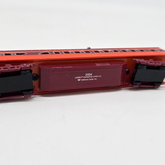 Hallmark Keepsake Lionel Hiawatha Observation Car Ornament 2002 Miniature Train - Picture 8 of 11